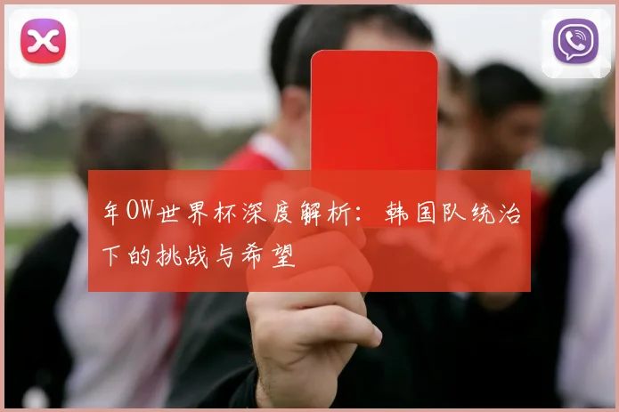 年OW世界杯深度解析：韩国队统治下的挑战与希望