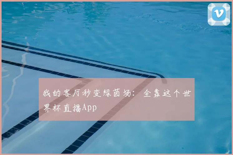 我的客厅秒变绿茵场:全靠这个世界杯直播App